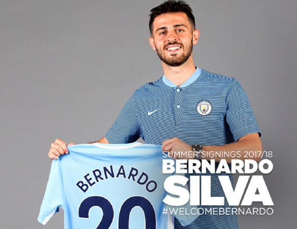 Bernardo Silva s’engage avec Manchester City