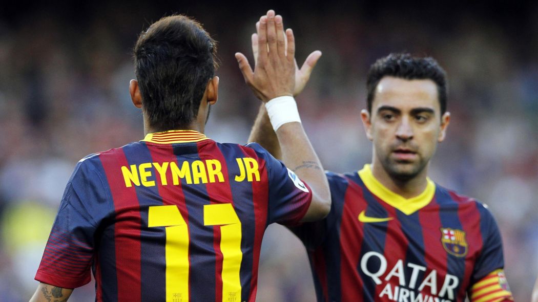  Xavi, étonné par le départ de Neymar du Barça 