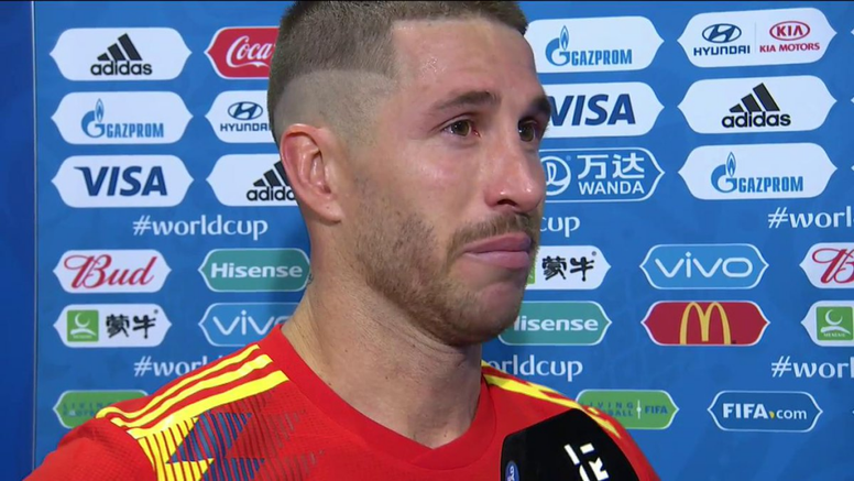 Mondial 2018 : Les larmes de Sergio Ramos ! 
