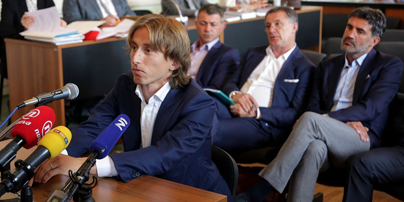 La star du Real Madrid Luka Modric comparaît devant un tribunal dans une affaire de fraude fiscale