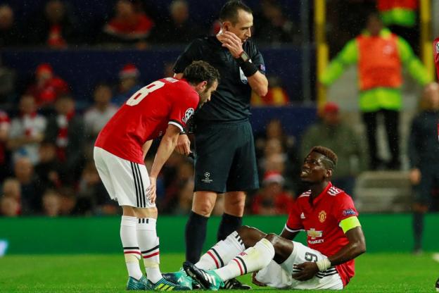 Manchester United:La blessure de Pogba plus grave que prévue ?