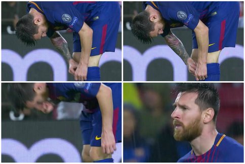 Quel produit, Messi a-t-il ingéré face à l'Olympiacos ?