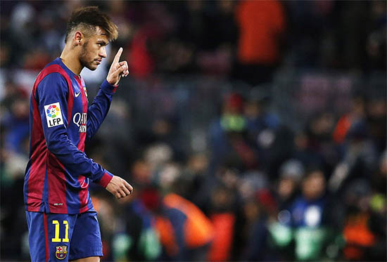 Le Neymar du Barca voyage à Madrid devant Clasico malgré l'interdiction!
