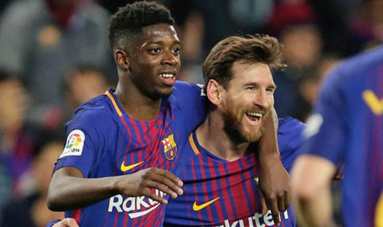 Ousmane Dembélé fait une révélation en relation avec Lionel Messi