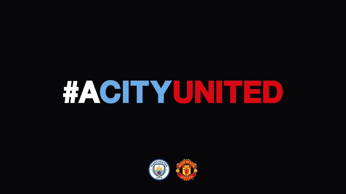 Manchester City rend hommage à United