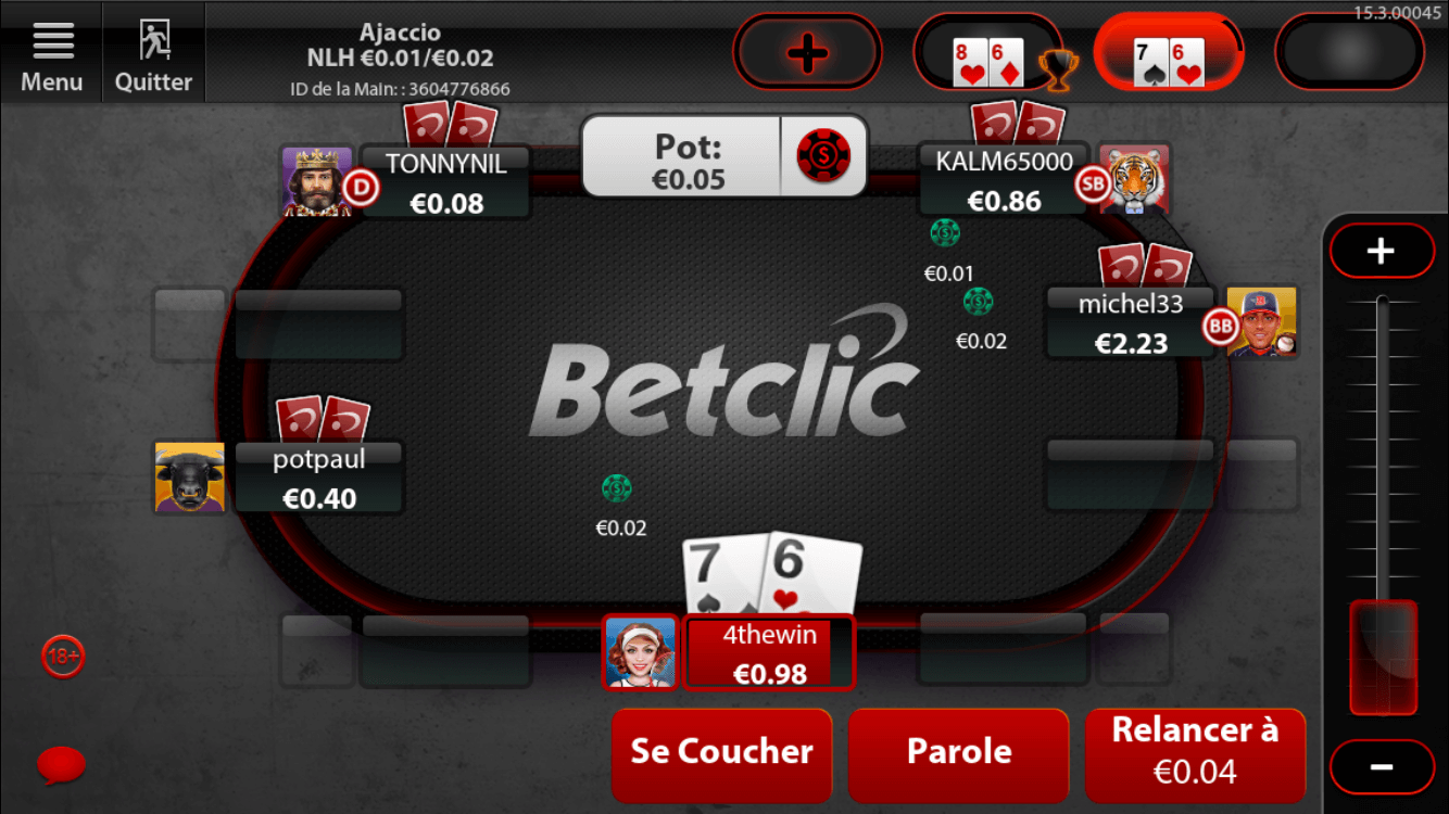 Présentation de Betclic Poker