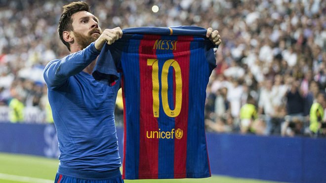 Ronaldo imite la célébration de Messi lors du Classico 