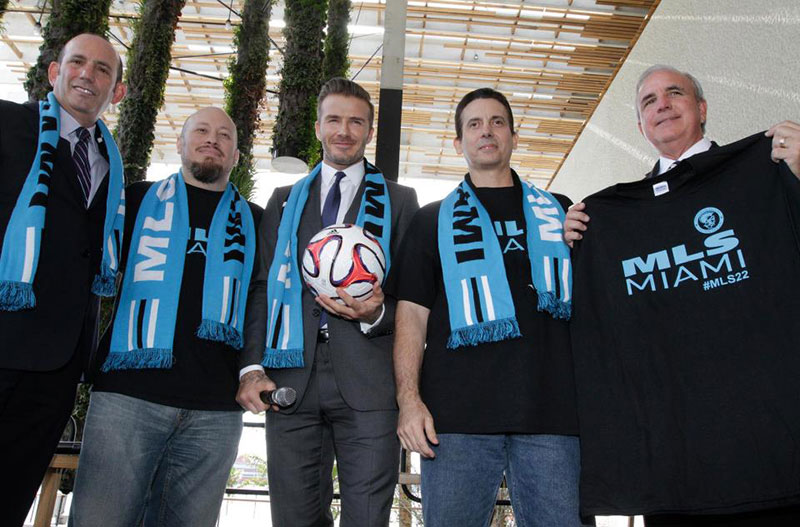 Le club Miami de la Major League Soccer de David Beckham sera annoncé lundi